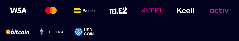 Қазақстандағы Вольта онлайн казиносындағы төлем әдістері.